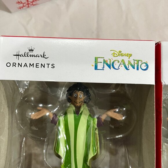 Lot of 2 Disney Encanto Bruno Hallmark Christmas Tree Ornaments in Retail Box - Picture 6 of 11